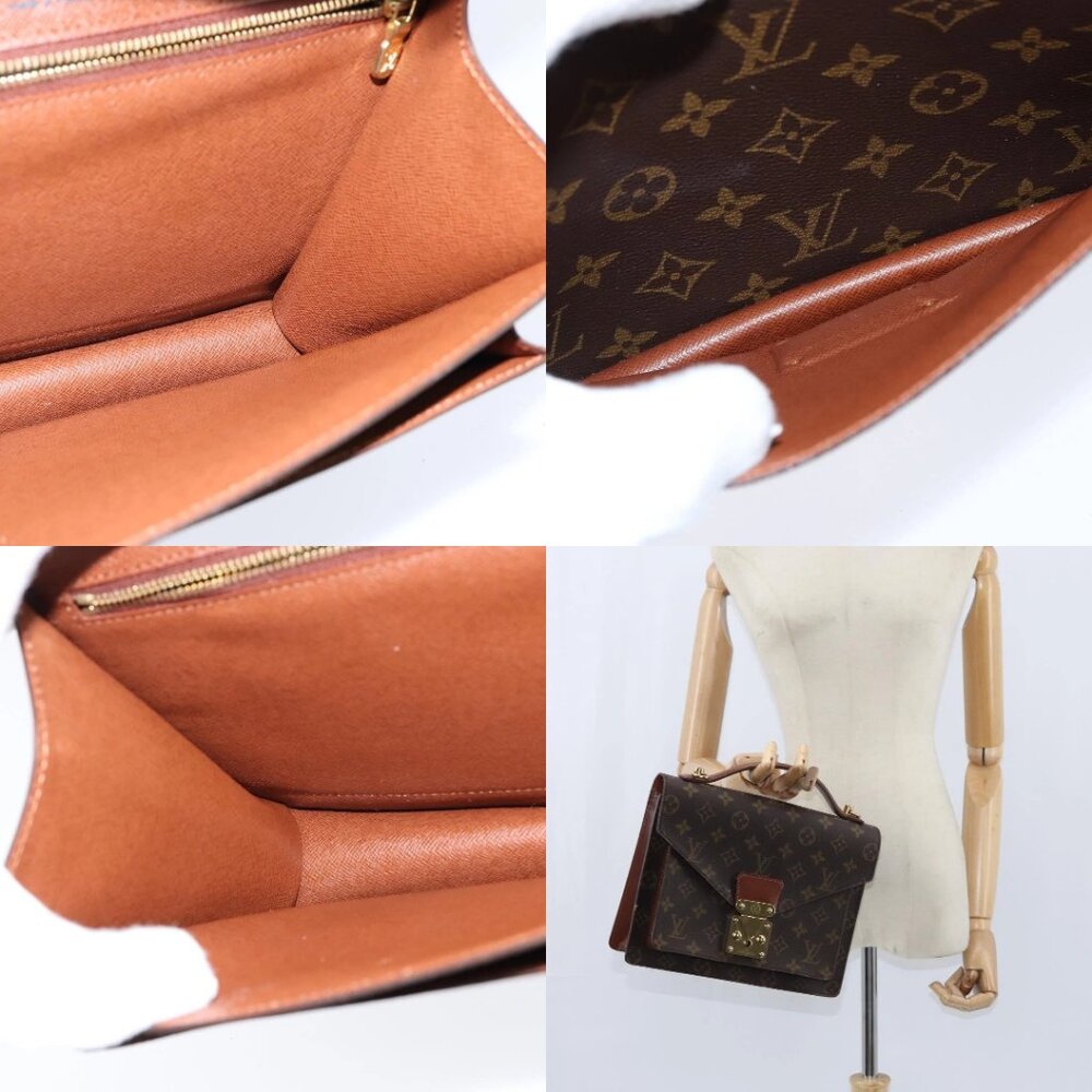 LOUIS VUITTON Monogram Monceau 26 Shoulder Bag M51187 LV Auth 151103 - Picture 13 of 15